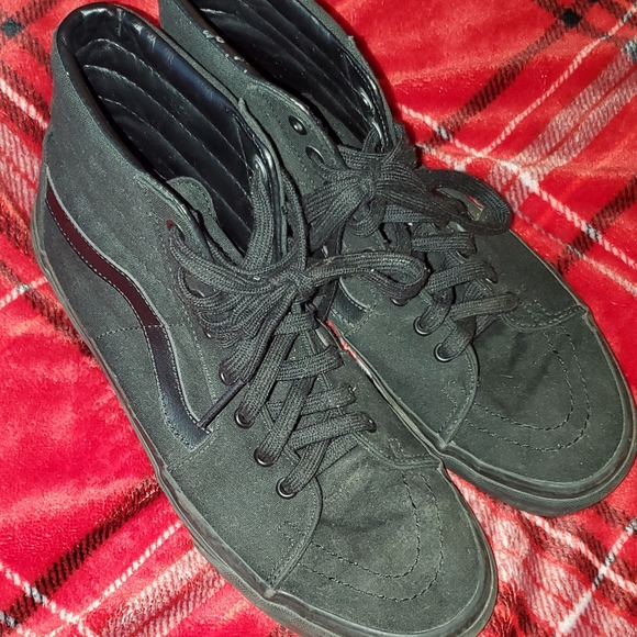 Vans Other - Vans Old Skool Black Skate Sneakers 10 Men